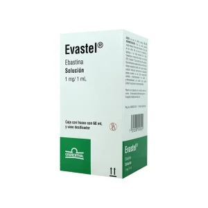 Evastel 100 Mg Solución 60 Ml
