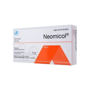 Neomicol 250 Mg 6 Óvulos
