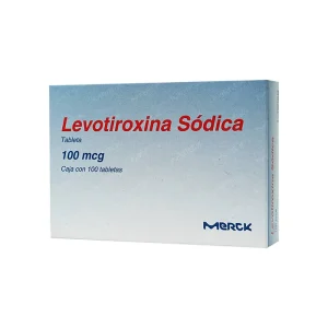 Levotiroxina Merck 100 Mcg 100 Tabletas