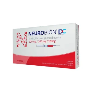 Neurobión DC 10 Mg Solución Inyectable 5 Jeringas