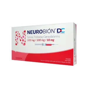 Neurobión DC 100/100/10 Mg Solución Inyectable 3 Jeringas