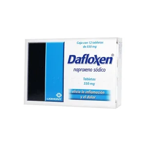 Dafloxen 550 Mg 12 Tabletas