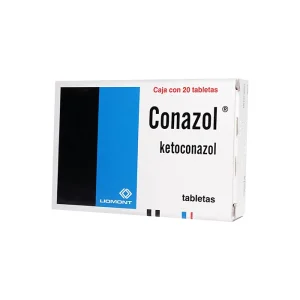 Conazol Ketoconazol 200 Mg 20 Tabletas