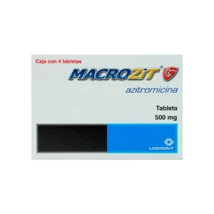 Macrozit G 500 Mg 4 Tabletas