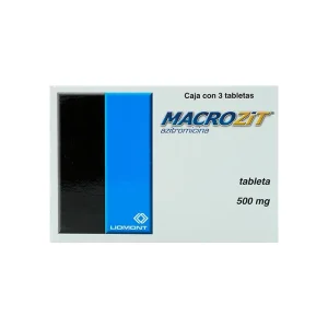 Macrozit 500 Mg 3 Tabletas