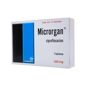 Microrgan 500 Mg 14 Tabletas