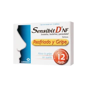 Sensibit D Nf 2.5/5/500 Mg 12 Tabletas