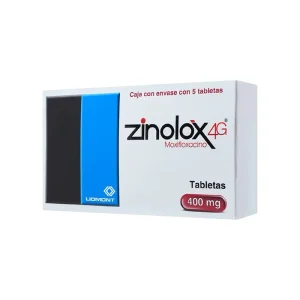 Zinolox 4G 400 Mg 5 Tabletas