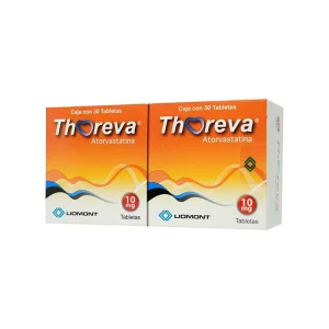 Thoreva 10 Mg 60 Tabletas