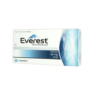 Everest Montelukast 10 Mg 30 Tabletas