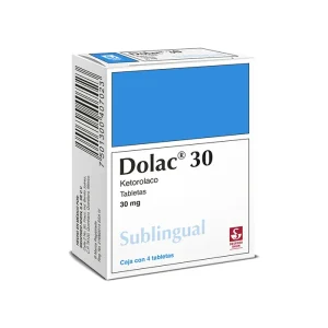 Dolac 30 Mg Sublingual 4 Tabletas