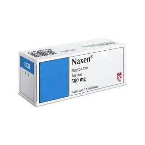 Naxen 500 Mg 15 Tabletas