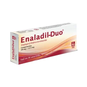 Enaladil-Duo 20/12.5 Mg 30 Comprimidos