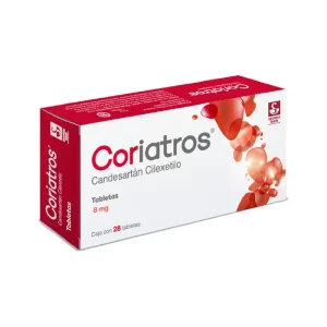 Coriatros 8 Mg 28 Tabletas