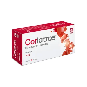 Coriatros 16 Mg 28 Tabletas