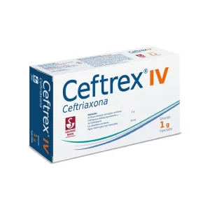 Ceftrex Iv 1 G Frasco Ámpula 10 Ml