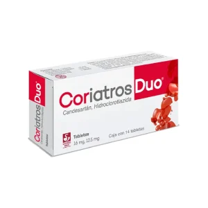 Coriatros Duo 16/12.5 Mg 14 Tabletas