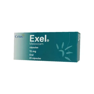 Exel 15 Mg 20 Cápsulas