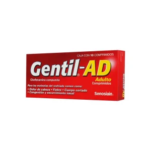 Gentil Adulto 10 Comprimidos