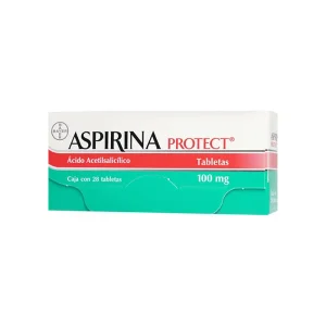 Aspirina Protect 100 Mg 28 Tabletas