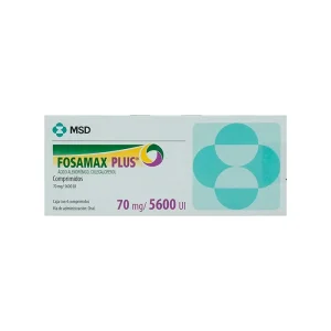 Fosamax Plus 70 Mg / 5600 UI 4 Comprimidos