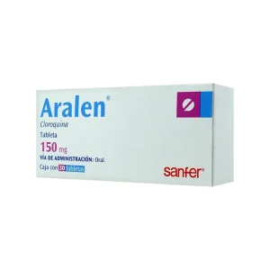 Aralen 150 Mg 30 Tabletas