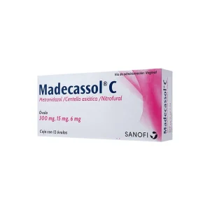 Madecassol C 15 Mg 12 Óvulos