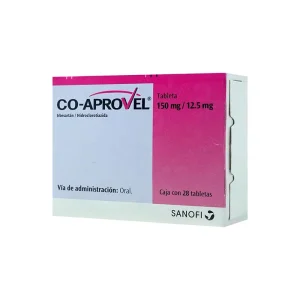 Co-Aprovel 150/12.5 Mg 28 Tabletas