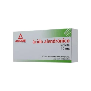 Ácido Alendrónico 10 Mg 30 Tabletas Genérico Amsa