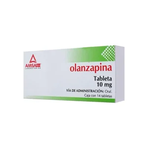 Olanzapina 10 Mg 14 Tabletas Genérico Amsa