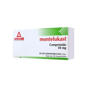 Montelukast 10 Mg 20 Comprimidos Genérico Amsa