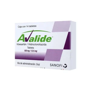 Avalide 150/12.5 Mg 14 Tabletas