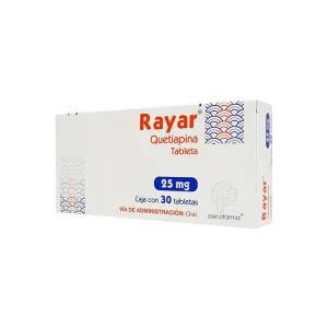 Rayar 25 Mg 30 Tabletas