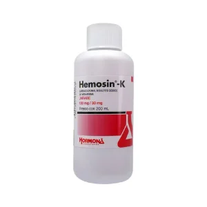 Hemosin K 100/30 Mg Jarabe 200 Ml