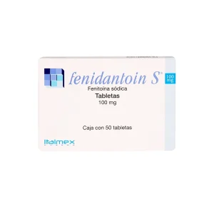 Fenidantoin S 100 Mg 50 Tabletas