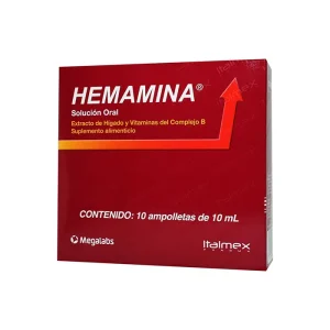 Hemamina Adulto Oral 10 Ampolletas 10 Ml