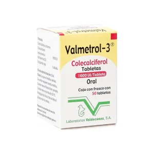 Valmetrol-3 1600 UI 50 Tabletas