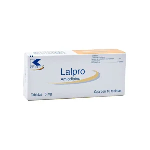 Lalpro Amlodipino 5 Mg 10 Tabletas Genérico Kener