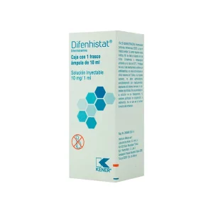 Difenhidramina 10 Mg/1 Ml Solución Inyectable