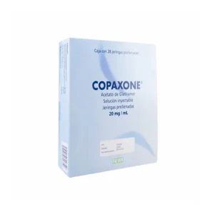 Copaxone 20 Mg Solución Inyectable 28 jeringas