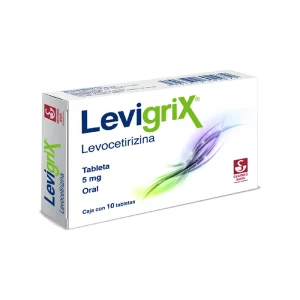 Levigrix 5 Mg 10 Tabletas