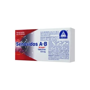 Arsen Senósidos A-B 8.6 Mg 20 Tabletas Genérico Arlex