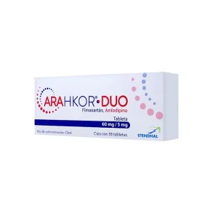 Arahkor Duo 60/5 Mg 30 Tabletas