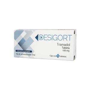 Desigort Tramadol 100 Mg 10 Tabletas Genérico Degorts
