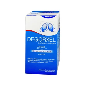Degorxel Oxeladina/Ambroxol 200/225 Mg 120 Ml Genérico Degorts
