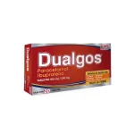 Dualgos Paracetamol/Ibuprofeno 325/200 Mg 20 Tabletas Genérico Liferpal Md