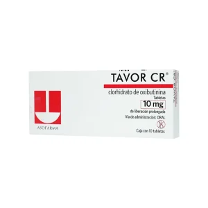 Tavor-CR 10 Mg 10 Tabletas
