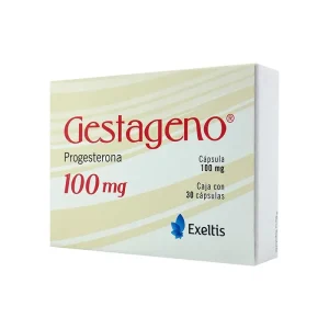 Gestageno 100 Mg 30 Cápsulas