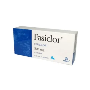 Fasiclor Cefaclor 500 Mg 15 Cápsulas Genérico Maver