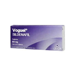 Voguel Sildenafil 100 Mg 4 Tabletas Genérico Maver